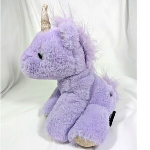 FAO Schwartz Purple Lilac Sparkle 7" Unicorn Stuffed Plush Animal 2022